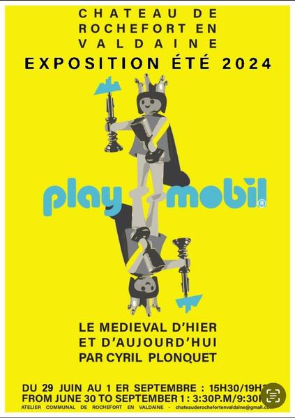 Exposition Playmobils par Cyril Plonquet