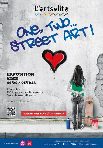 Visites guidées de l’exposition One, Two… Street Art !