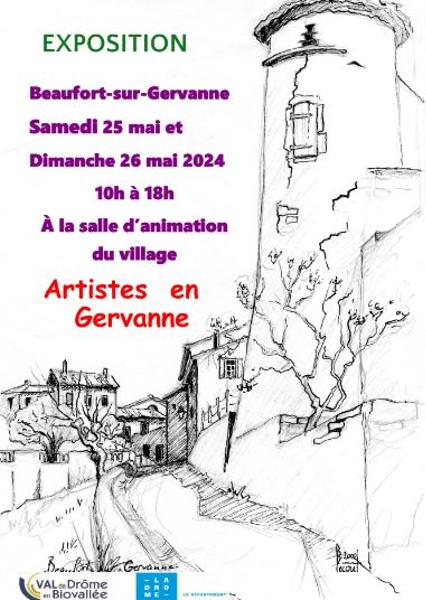 Exposition « Artistes en Gervanne »