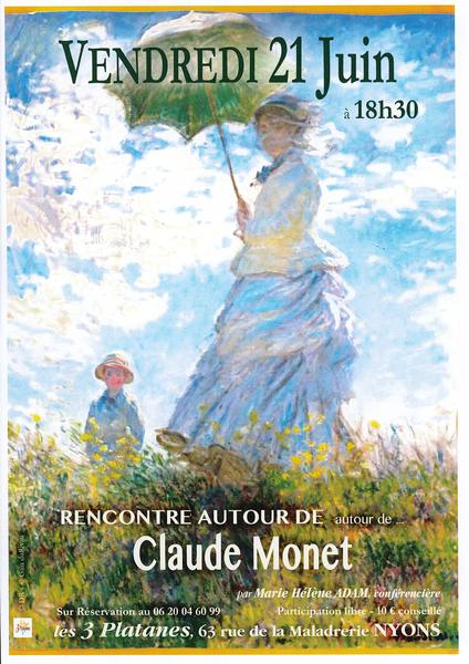 Rencontre autour de Claude Monet