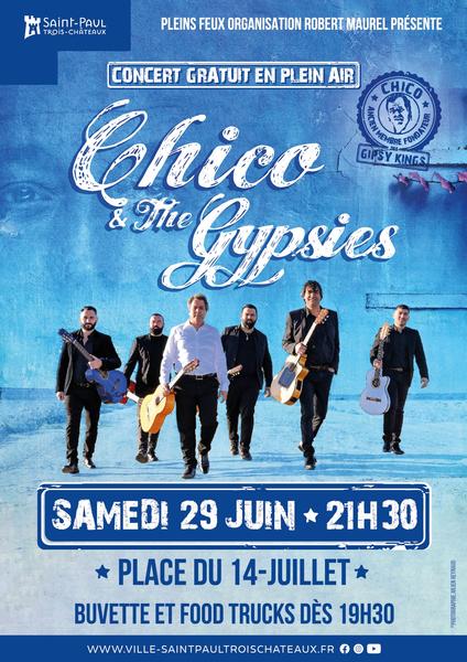 Concert d’été : Chico et les Gypsies