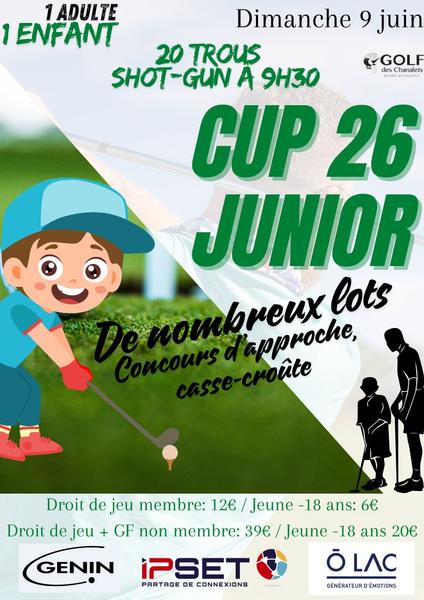 CUP 26 Junior – Golf des Chanalets