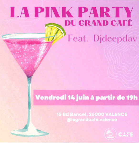Soirée Pink Party du Grand Café