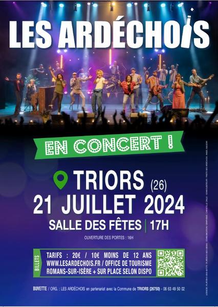 Concert Les Ardechois