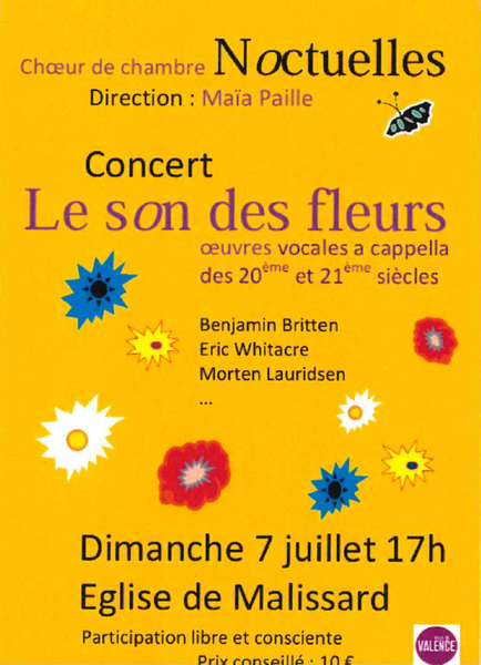 Concert : Le son des fleurs