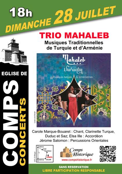 Concert du Trio Mahaleb